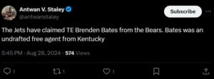 Antwan and Brenden Bates - JetNation.com - New York Jets Blog & Forum