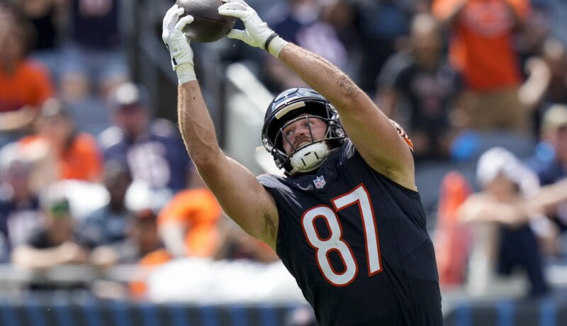 Jets Claim Tight End Brenden Bates off Waivers From Bears