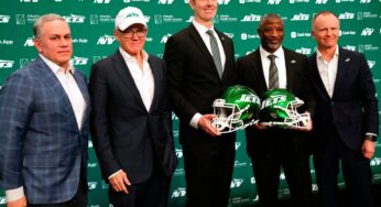 “We’re Built for This Sh*t”; Jets Introduce Glenn, Mougey