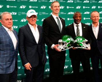 “We’re Built for This Sh*t”; Jets Introduce Glenn, Mougey