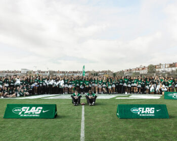 NEW YORK JETS LAUNCH YEAR THREE OF NFL GIRLS FLAG LEAGUE IN LONDON