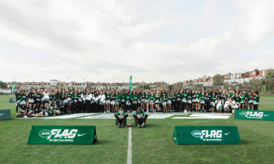 NEW YORK JETS LAUNCH YEAR THREE OF NFL GIRLS FLAG LEAGUE IN LONDON