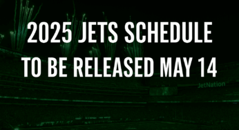 2025 Jets Schedule Set to Be Released May 14th