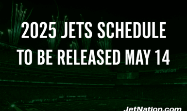 2025 Jets Schedule Set to Be Released May 14th