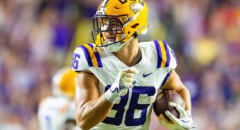 Jets Select LSU Tight End Mason Taylor with 42nd Overall Pick