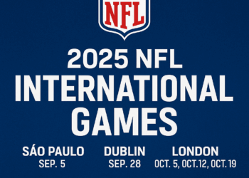 NFL Announces Schedule for 2025 International Games