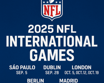 NFL Announces Schedule for 2025 International Games