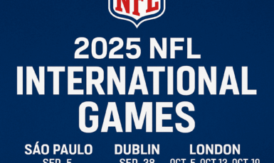 NFL Announces Schedule for 2025 International Games