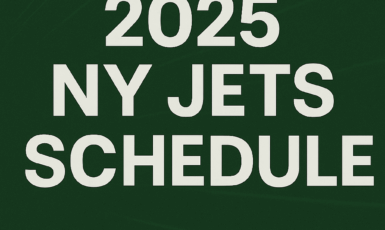 NY Jets 2025 Schedule Announced