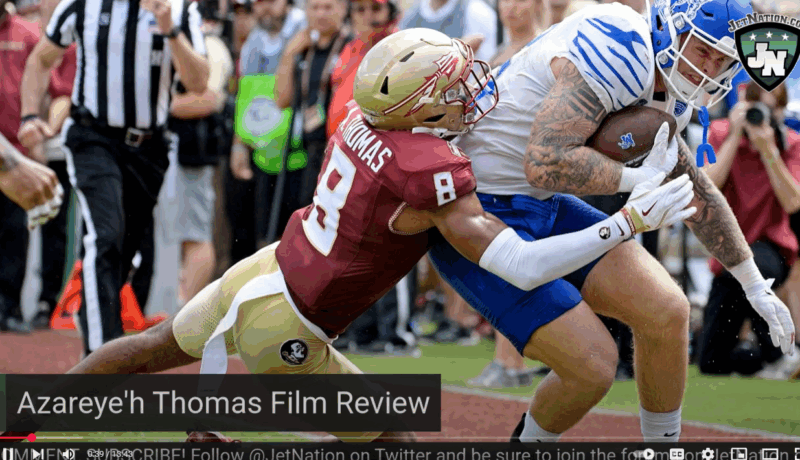 Azareye’h Thomas All-22 Review: Perfect Pairing with Sauce?