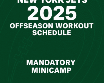 New York Jets OTA Schedule; Minicamp & Key Dates