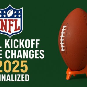 NFL Kickoff Rule Changes 2025 Finalized at Spring League Meeting