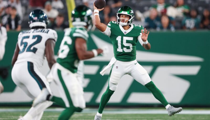 Jets Release QB Adrian Martinez, Six Others