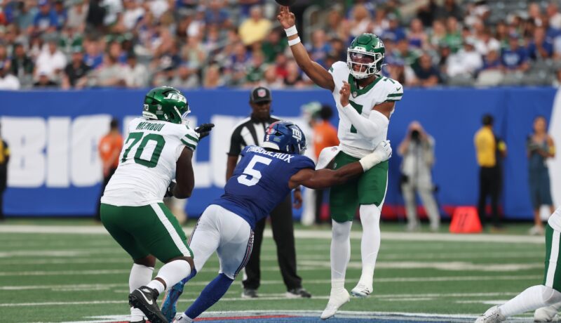 Justin Fields Completes Just one Pass in Action vs Giants
