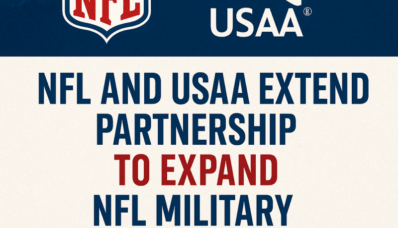 NFL and USAA Extend Partnership to Expand NFL Military Appreciation Efforts