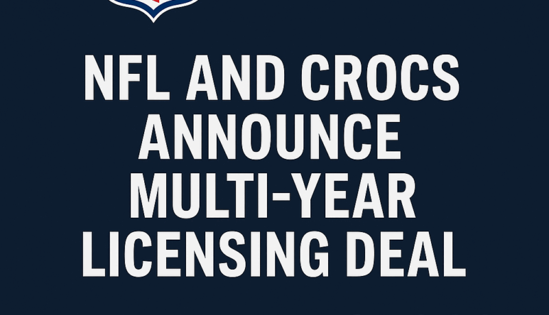 NFL and Crocs Announce Multi-Year Licensing Deal With NFL x Crocs Collection