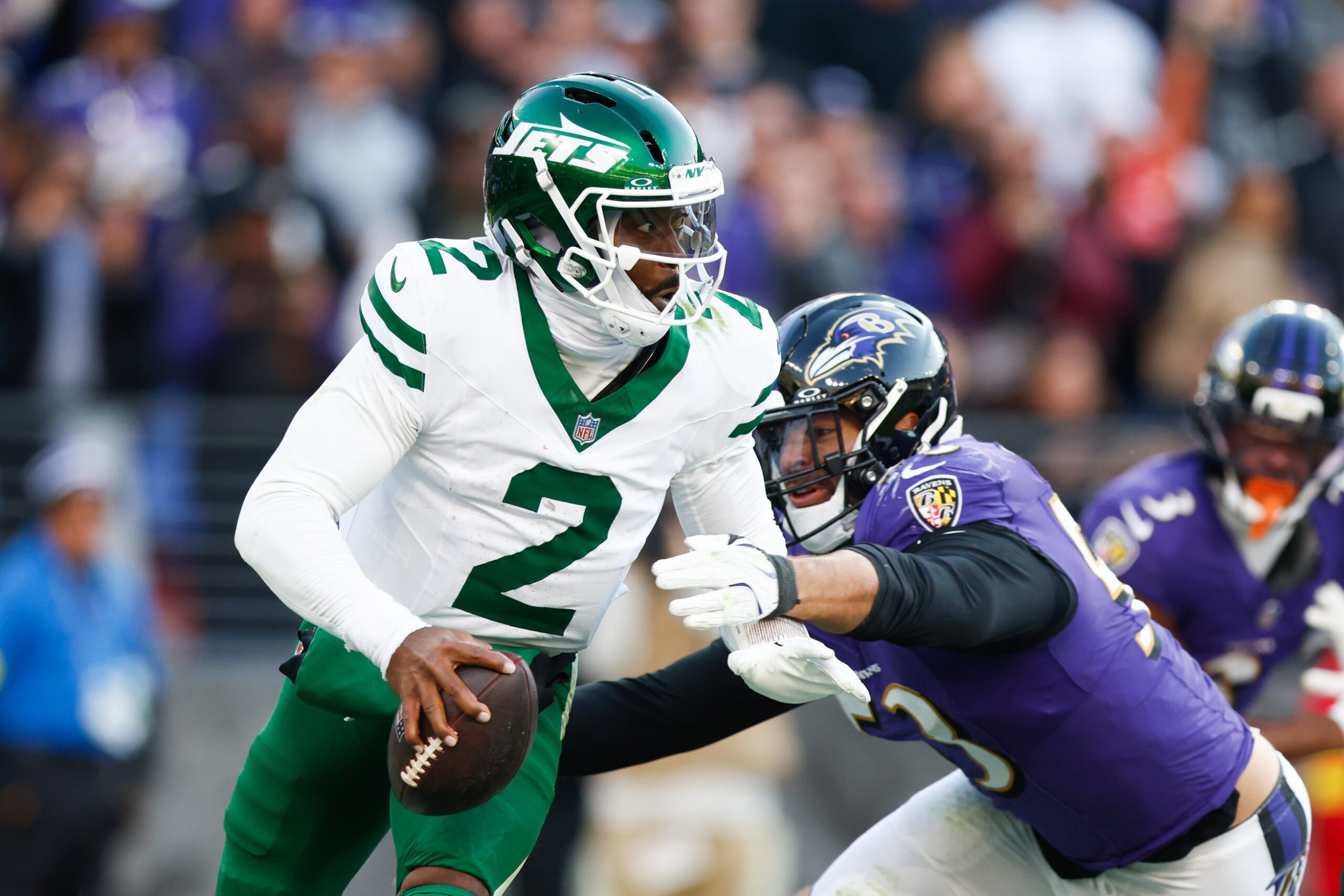 Jets Drop to 2-9 After 23-10 Road Loss to Ravens Jets Drop to 2-9 After 23-10 Road Loss to Ravens