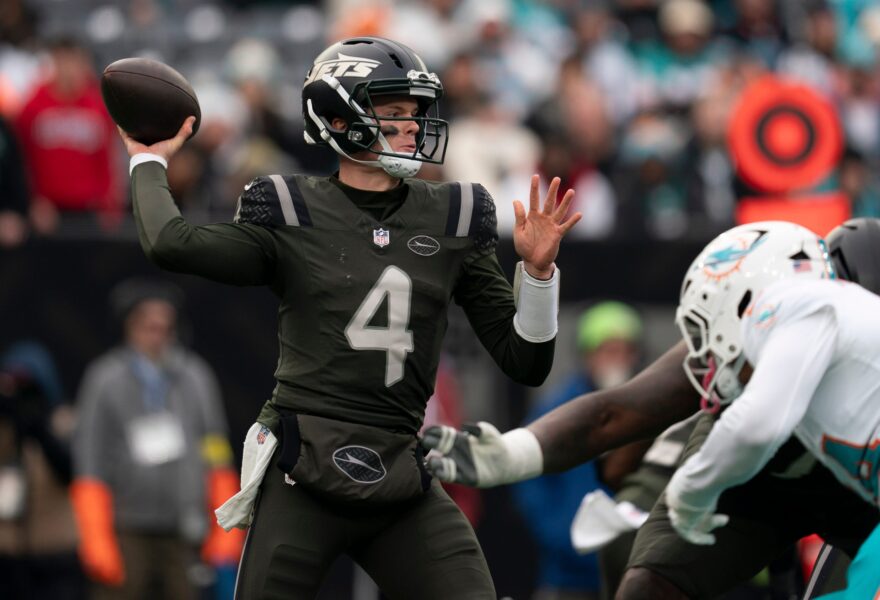 Dropathon!  Jets Receivers Rack up Drops in 34-10 Loss to Dolphins