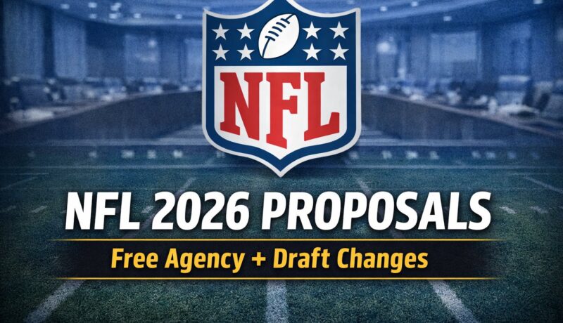 NFL 2026 Club Proposals Released Ahead of Annual Meeting